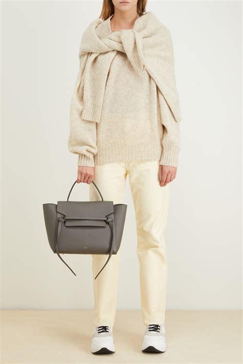 celine bag mini grey|Celine mini shoulder bag.